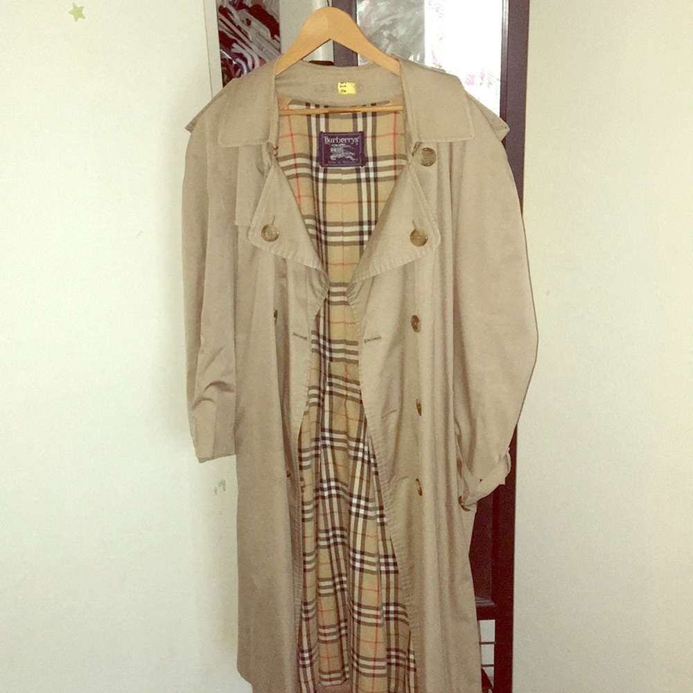 Mens Vintage Burberry Trench-Coat